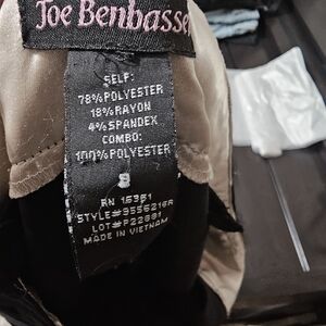 Joe Benbasset Black and Cream Pants